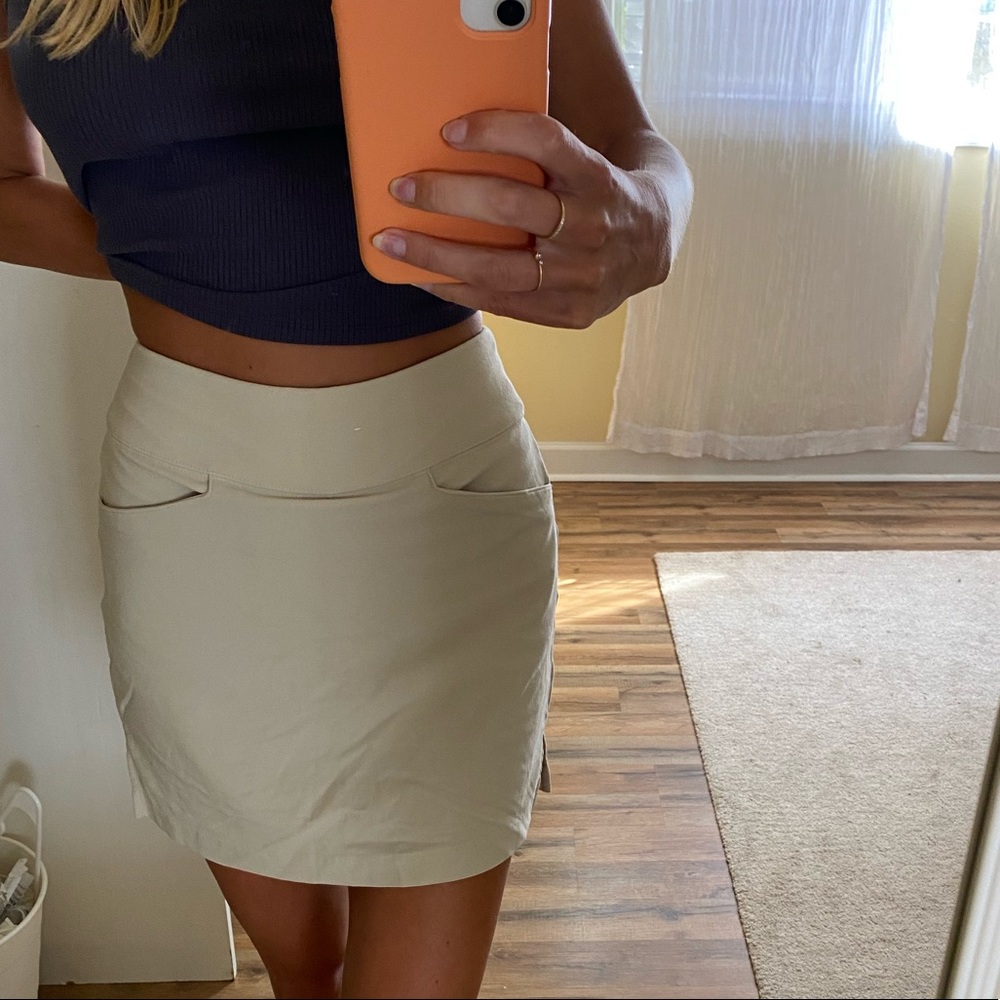 Lady Hagen Tennis Skirt in Tan size xs